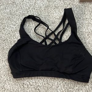 Lululemon Black Energy Bra size 6
